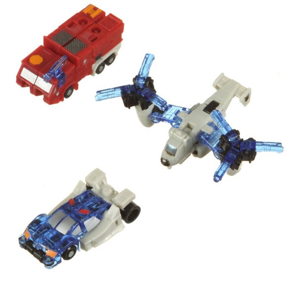 Transformers Armada Emergency Mini-Con Team Firebot Makeshift Prowl 2002/03 EUC - Picture 1 of 13